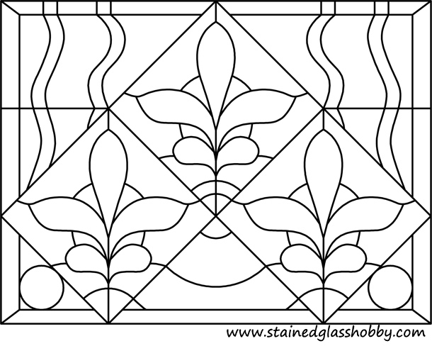 abstract floral design pattern for free