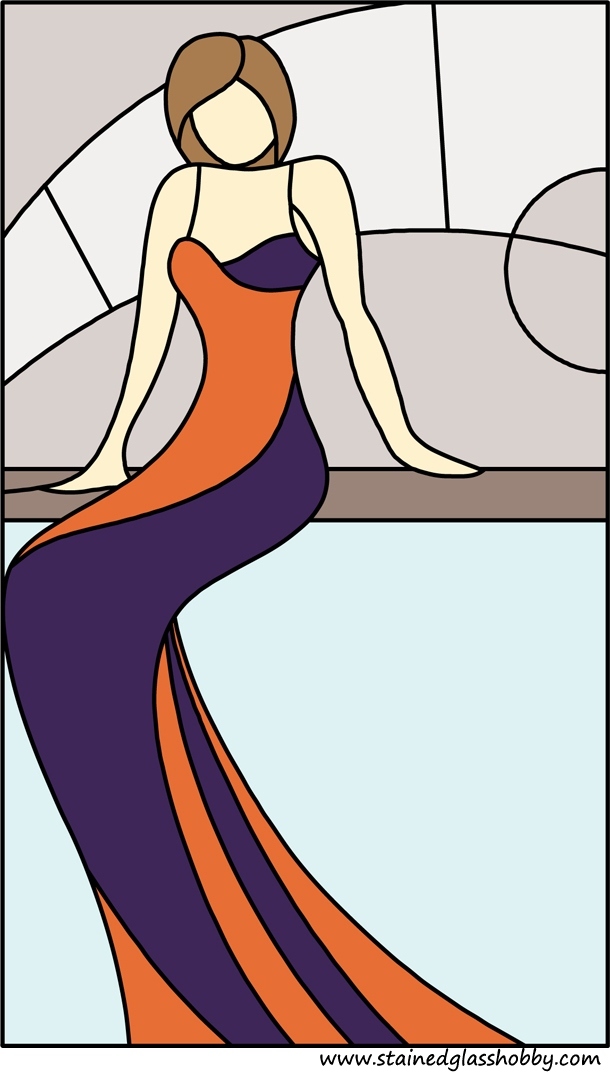 Mermaid panel design 2
