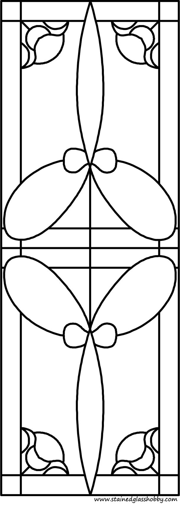 Stained glass pattern