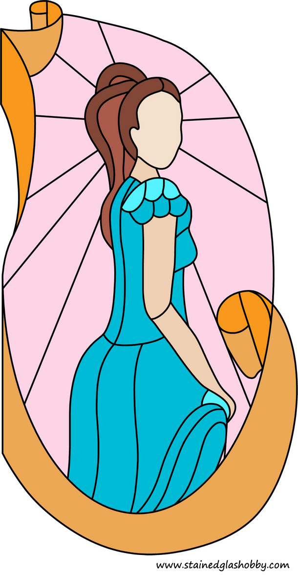 free stained glass pattern