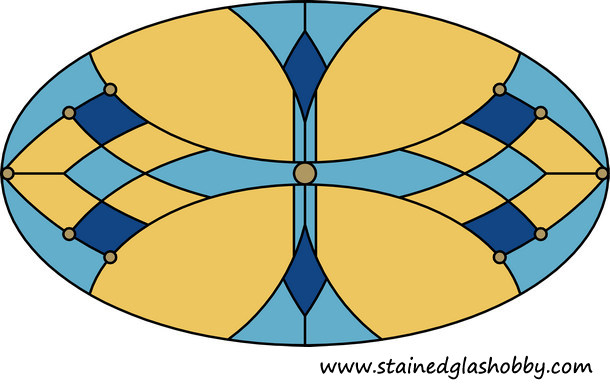 stained glass panel