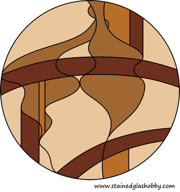 free stained glass pattern