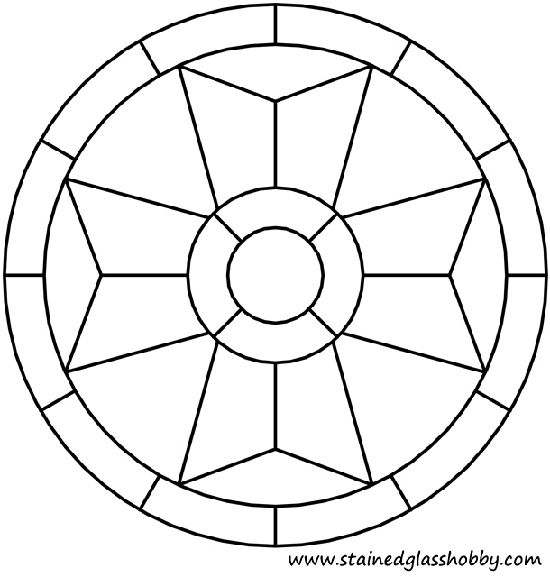 free stained glass design