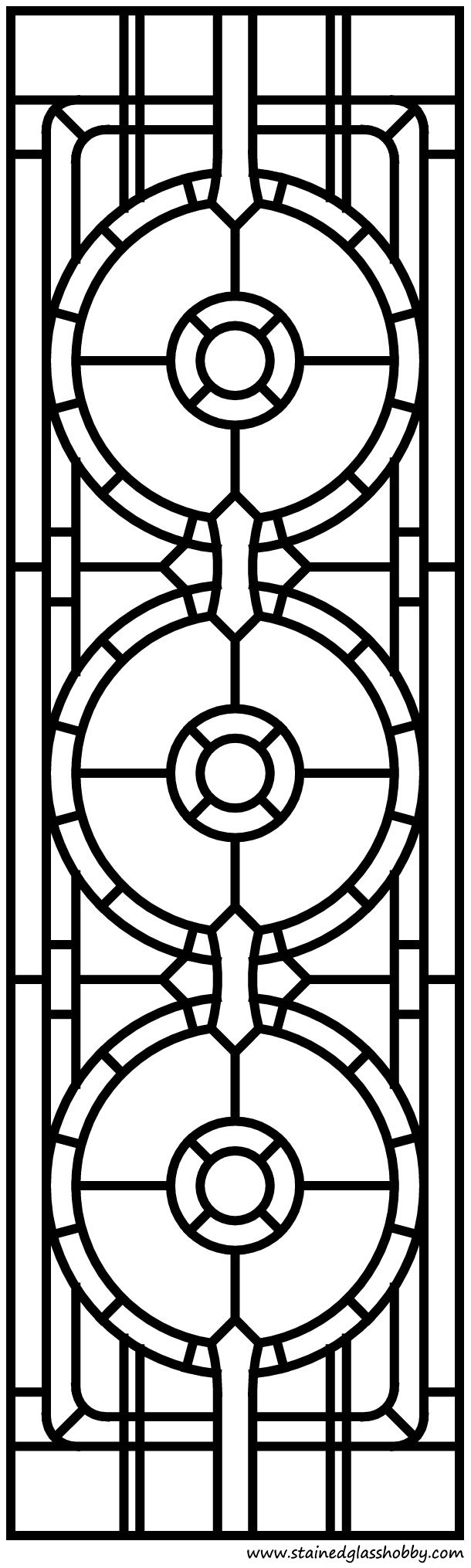 Celt free stained glass pattern
