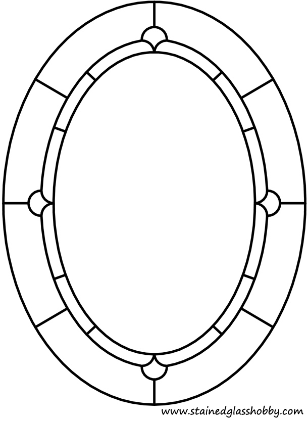 Elliptical frame pattern