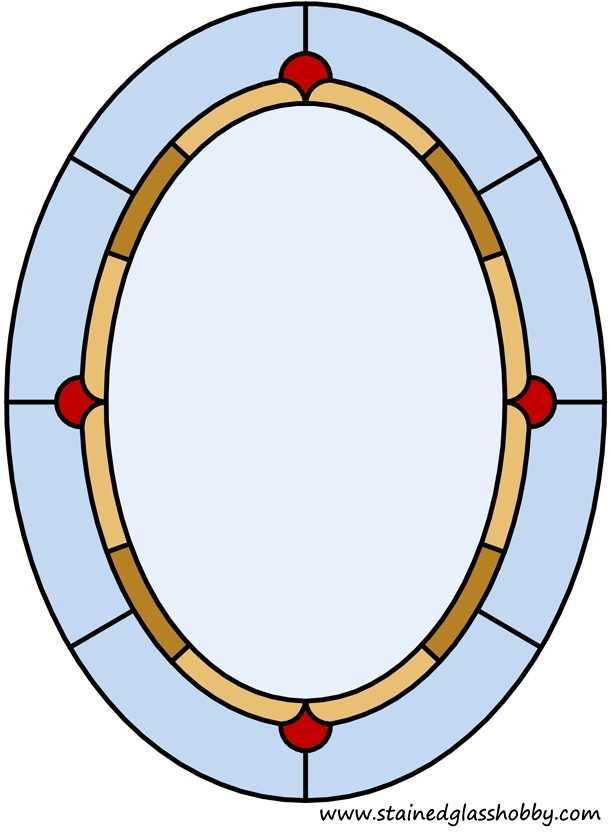 Elliptical frame pattern