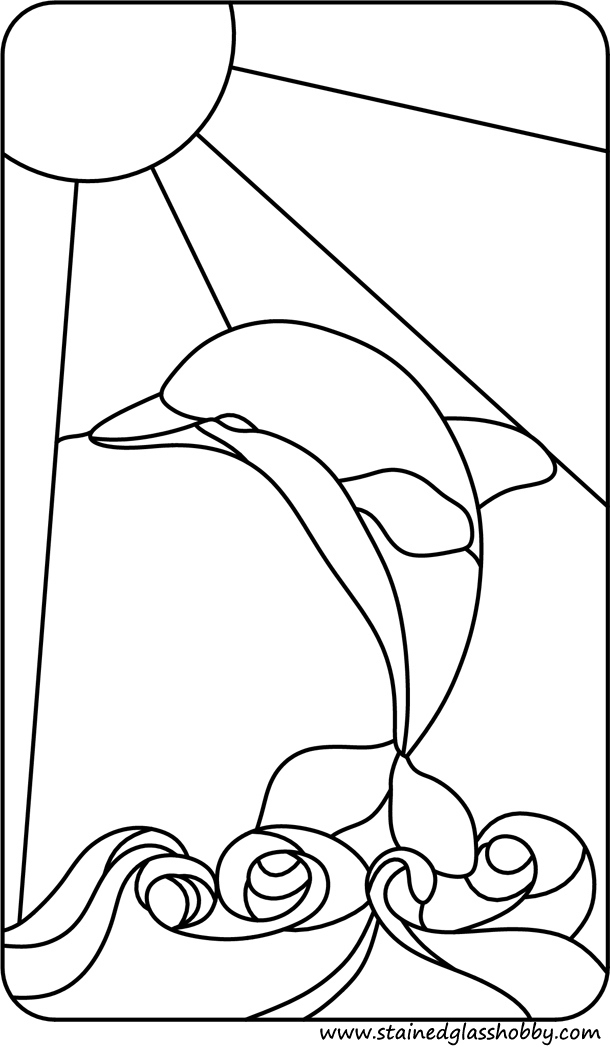 stained glass windows to color