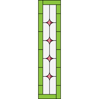 Rectangular panel for stained glass 4