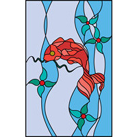 red koi