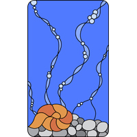 nautilus stained glass