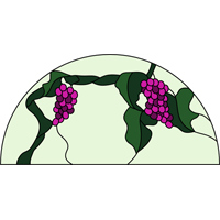 round grapes pattern