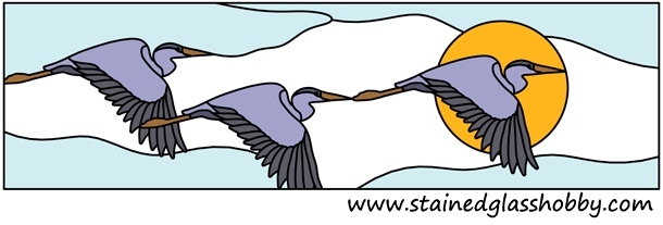 Color Egrets panel design